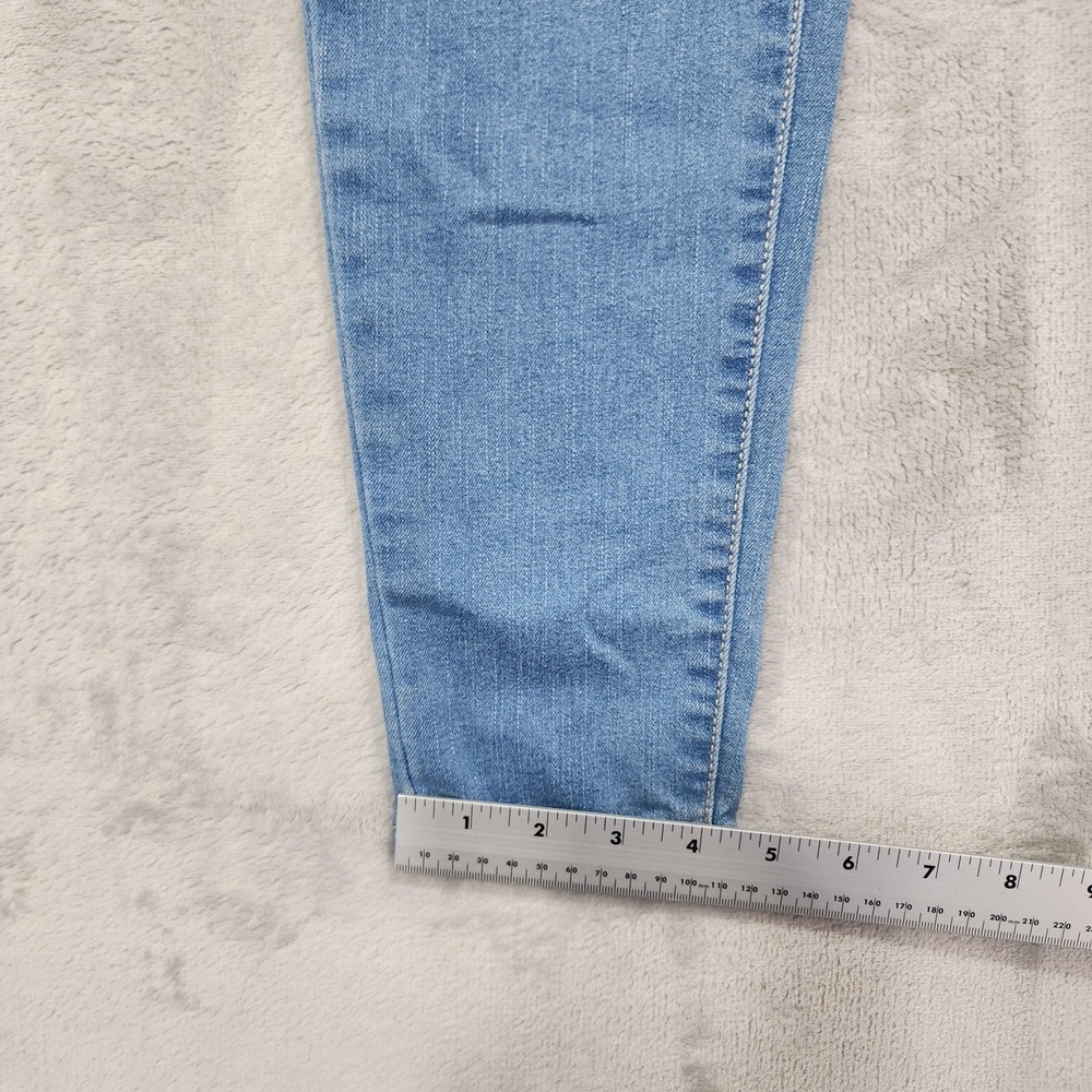 No Boundaries Jeans Womens 3 Juniors Blue Mid Rise Skinny Slim Stretch Denim - Picture 10 of 11
